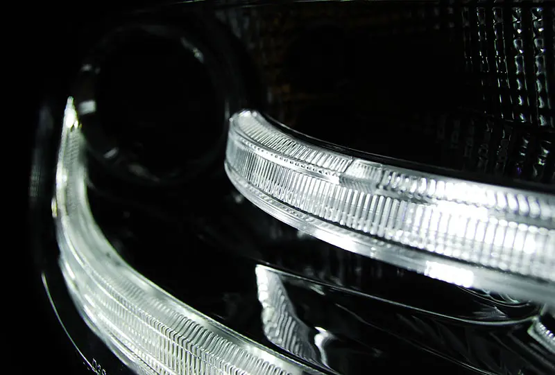 Frontlykter Audi A4 B8 2007 - 2011 │ TRU DRL CHROME – bilde 4
