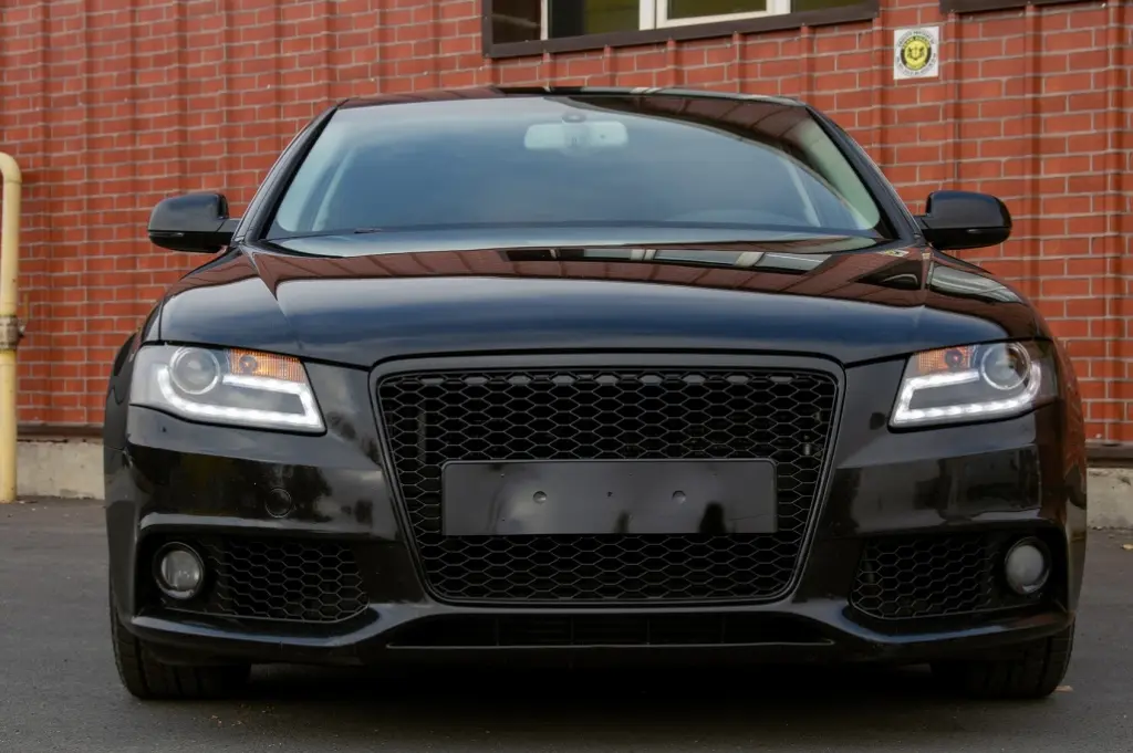 Frontlykter Audi A4 B8 2007 - 2012 TRU DRL BLACK HID XENON Image 12