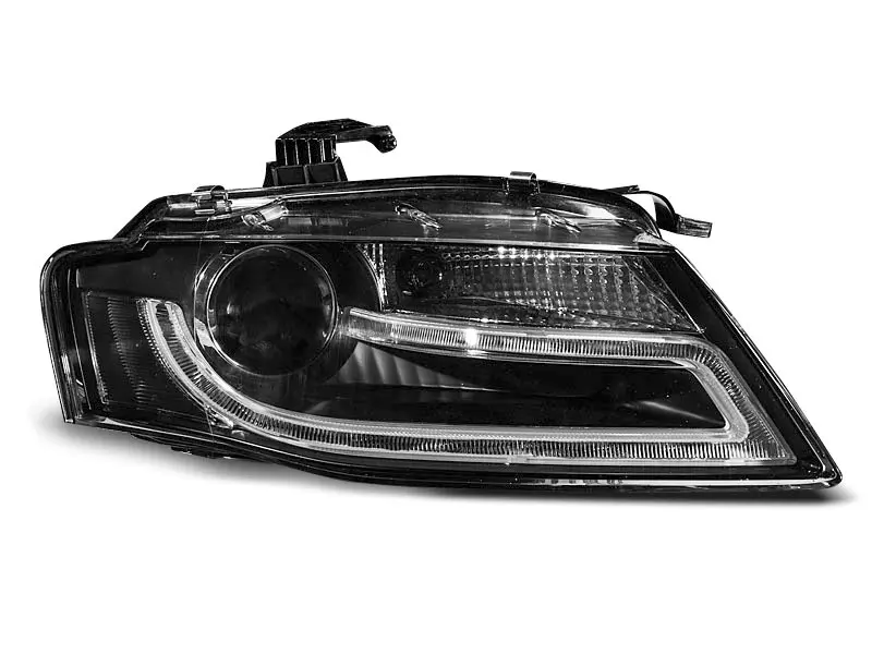 Frontlykter Audi A4 B8 2007 - 2012 TRU DRL BLACK HID XENON Image 13