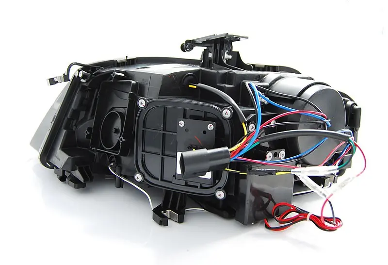 Frontlykter Audi A4 B8 2007 - 2012 TRU DRL BLACK HID XENON Image 9