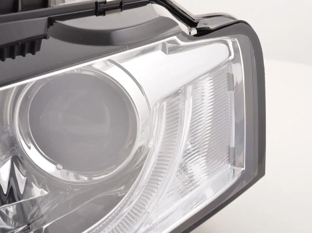 Frontlykter Audi A4 B8 2007 - 2012 TRU DRL CHROME HID XENON – bilde 5
