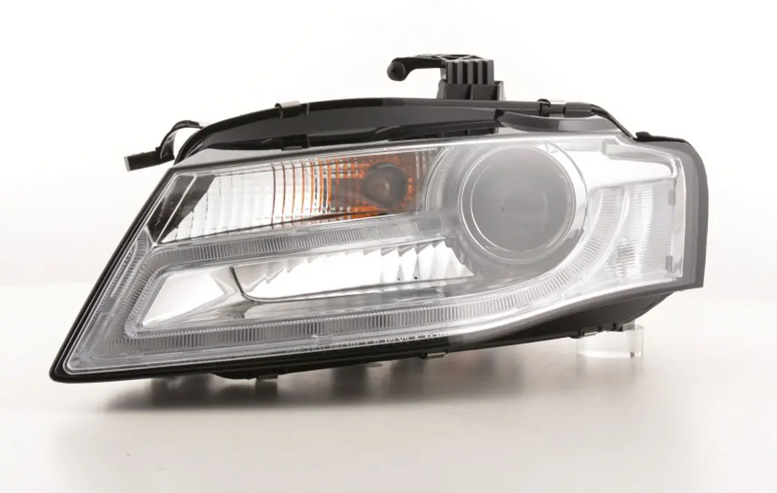 Frontlykter Audi A4 B8 2007 - 2012 TRU DRL CHROME HID XENON – bilde 7