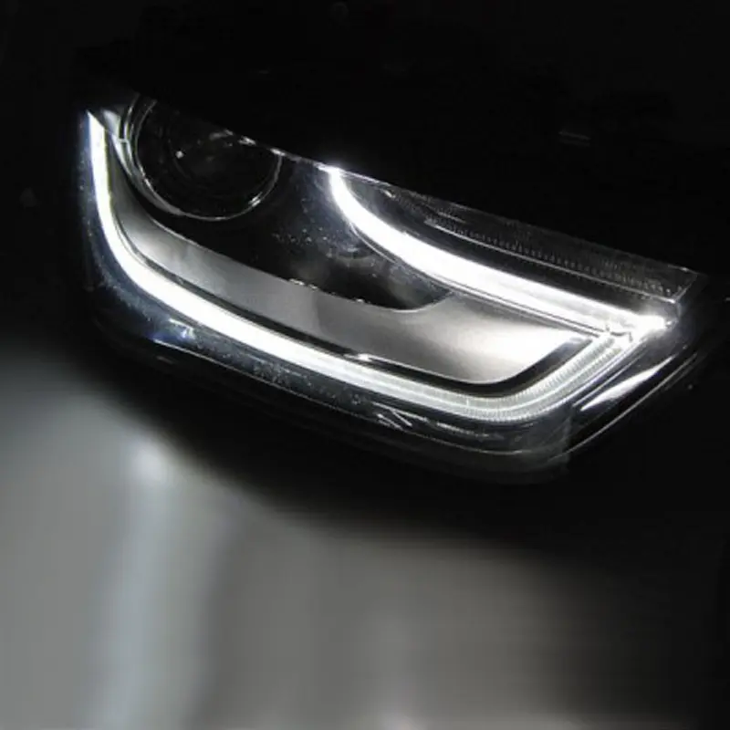 Frontlykter Audi A4 B8 Facelift 2011 - 2015 │BLACK LED – bilde 6