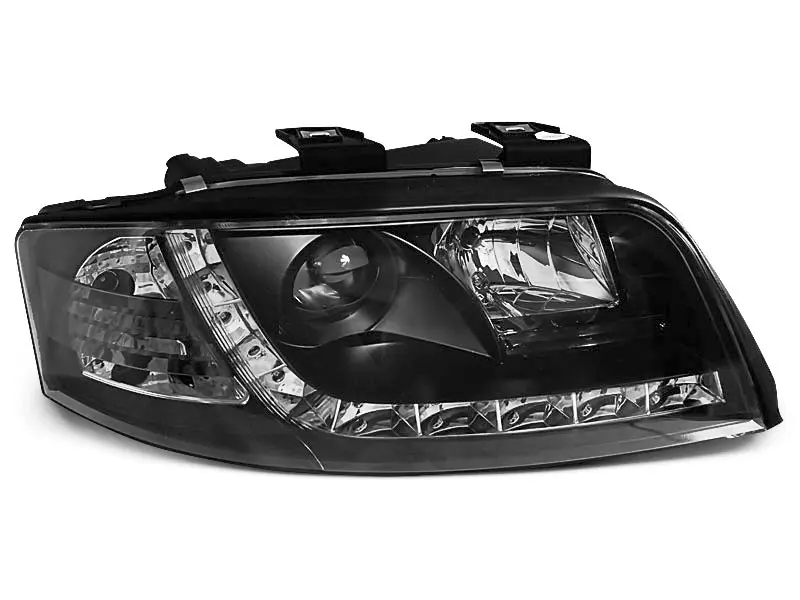 Frontlykter AUDI A6  (C5) 2001-2004 DAYLIGHT BLACK – bilde 2