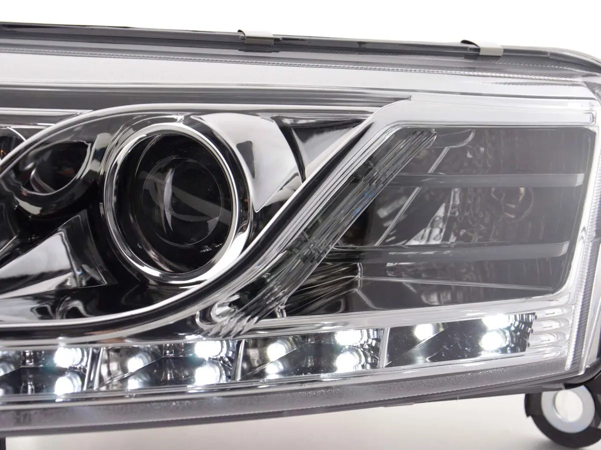 Frontlykter AUDI A6 (C6) 2004-2008 TRU DRL XENON CHROME – bilde 4