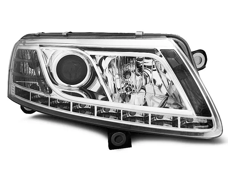 Frontlykter AUDI A6 (C6) 2004-2008 TRU DRL XENON CHROME – bilde 6