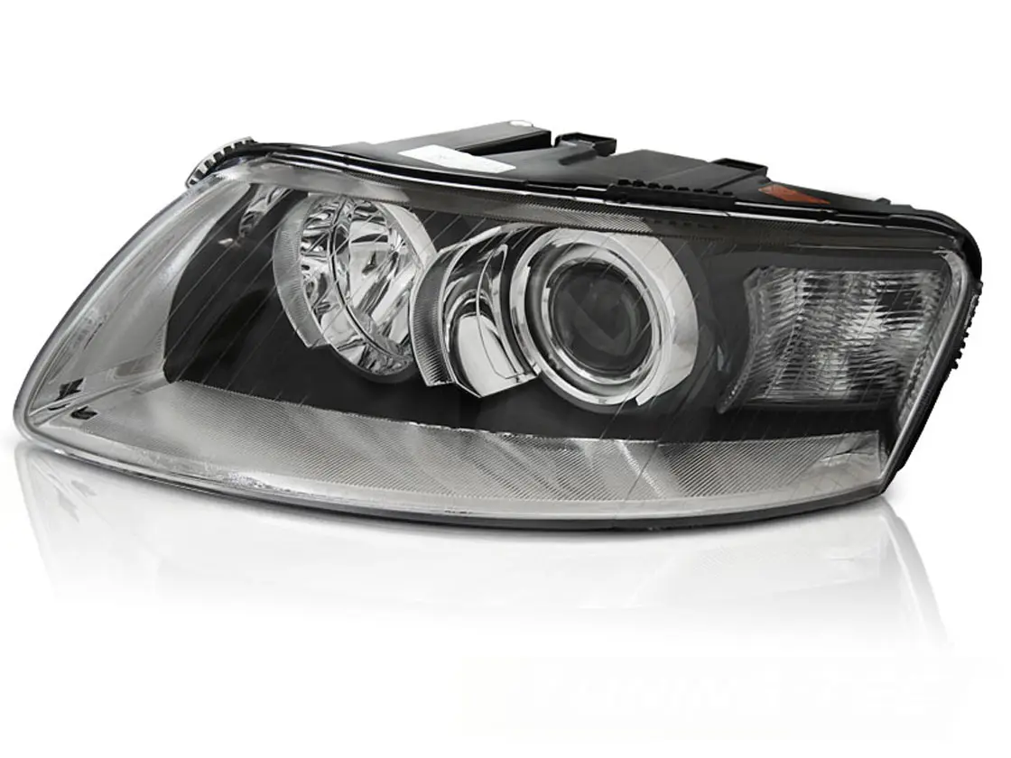 Frontlykter AUDI A6 (C6) 2004-2008 XENON CHROME LEFT TYC