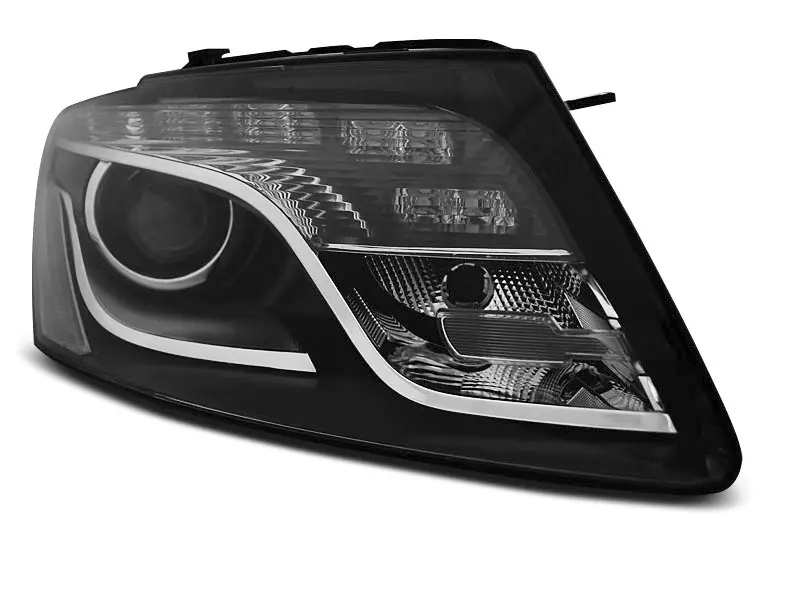 Frontlykter Audi Q5 8R 2008 - 2012 │ TRU DRL BLACK – bilde 3