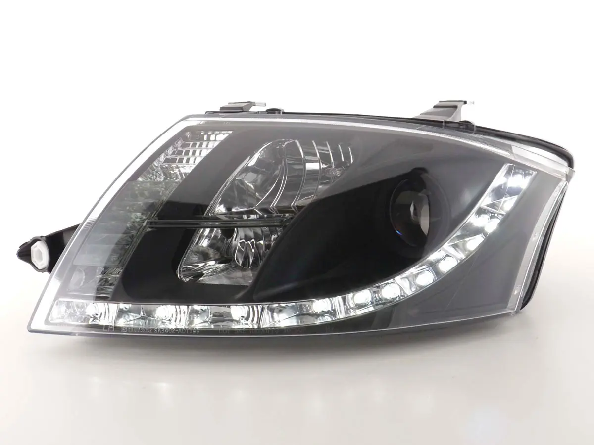 Frontlykter AUDI TT 1999-2005 DAYLIGHT BLACK