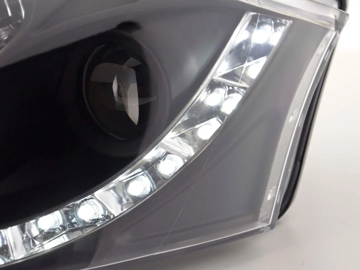 Frontlykter AUDI TT 1999-2005 DAYLIGHT BLACK – bilde 6