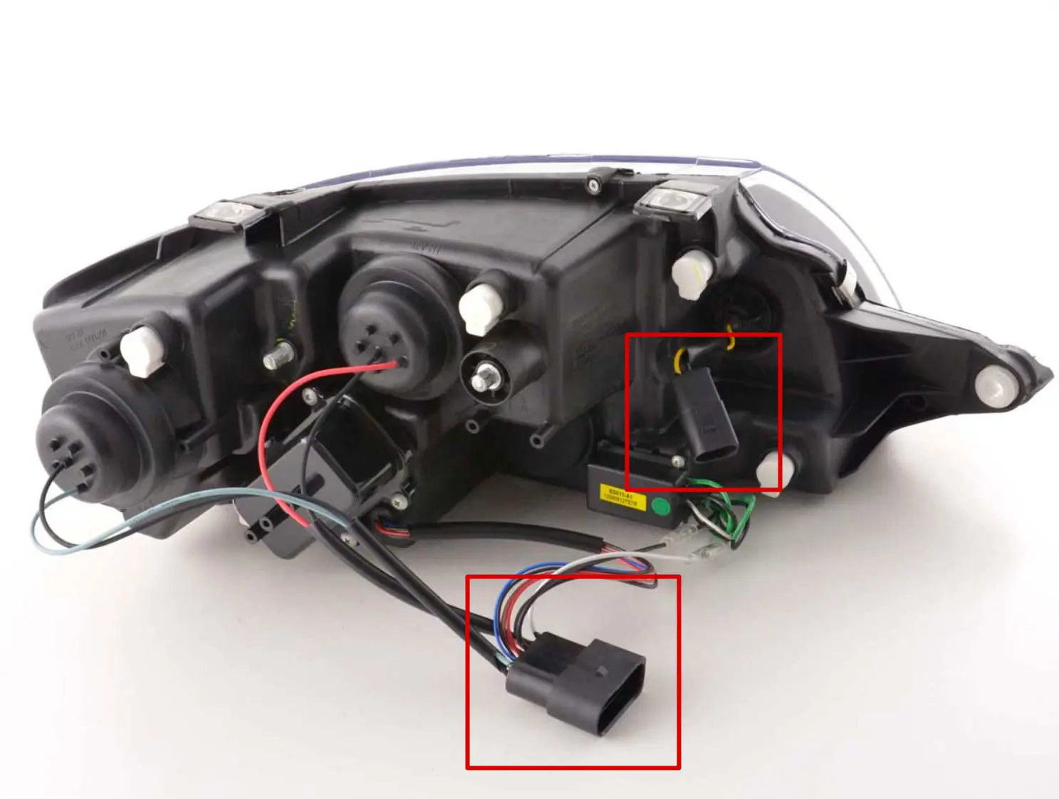 Frontlykter AUDI TT 1999-2005 DAYLIGHT BLACK – bilde 7