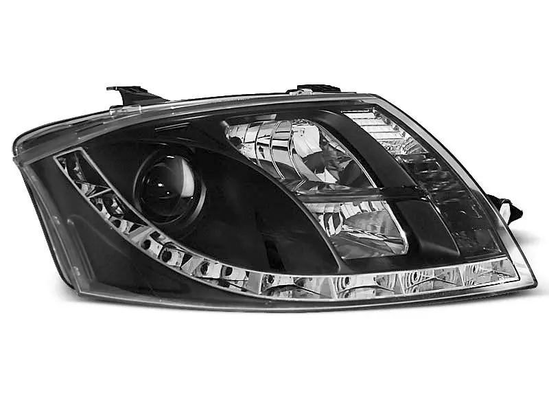 Frontlykter AUDI TT 1999-2005 DAYLIGHT BLACK – bilde 9