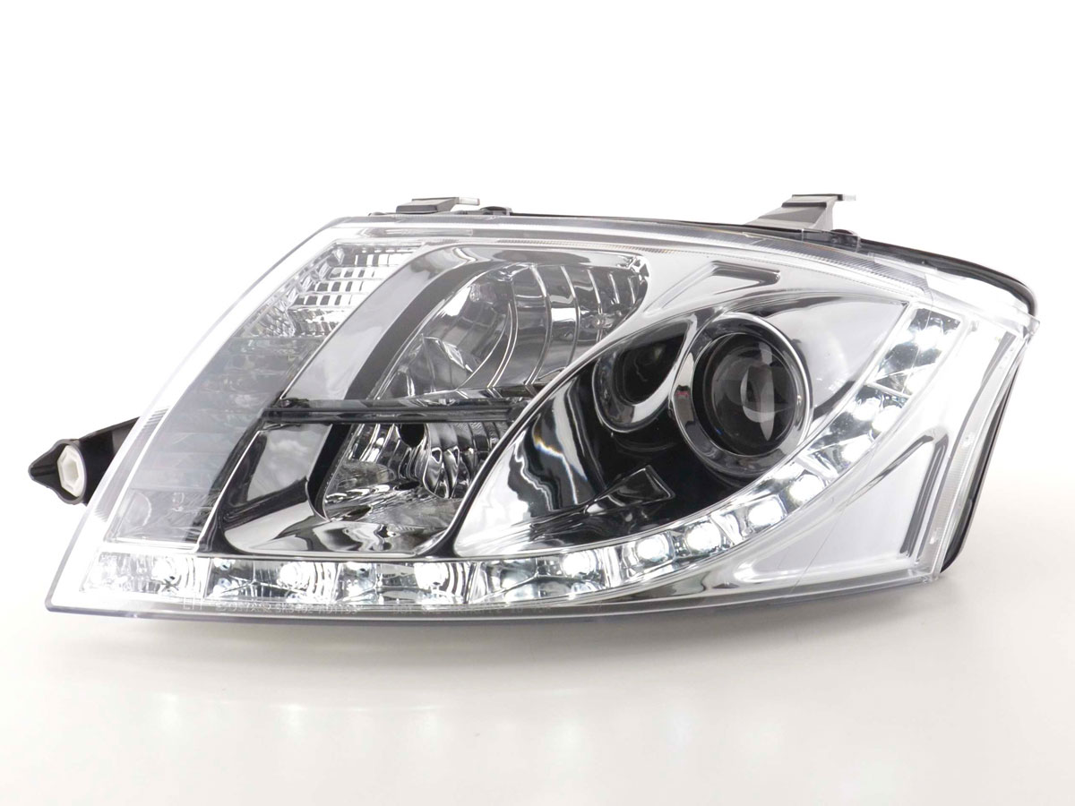 Frontlykter AUDI TT 1999-2006 DAYLIGHT CHROME – bilde 2