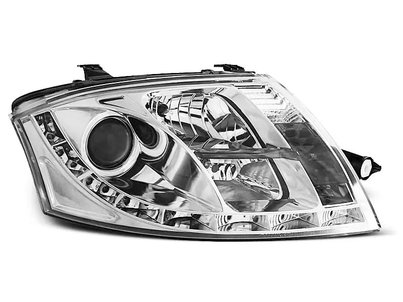 Frontlykter AUDI TT 1999-2006 DAYLIGHT CHROME – bilde 9