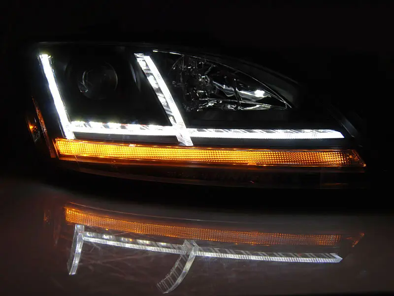 Frontlykter AUDI TT (8J) 2006-2010 XENON LED DRL BLACK SEQ  – bilde 2