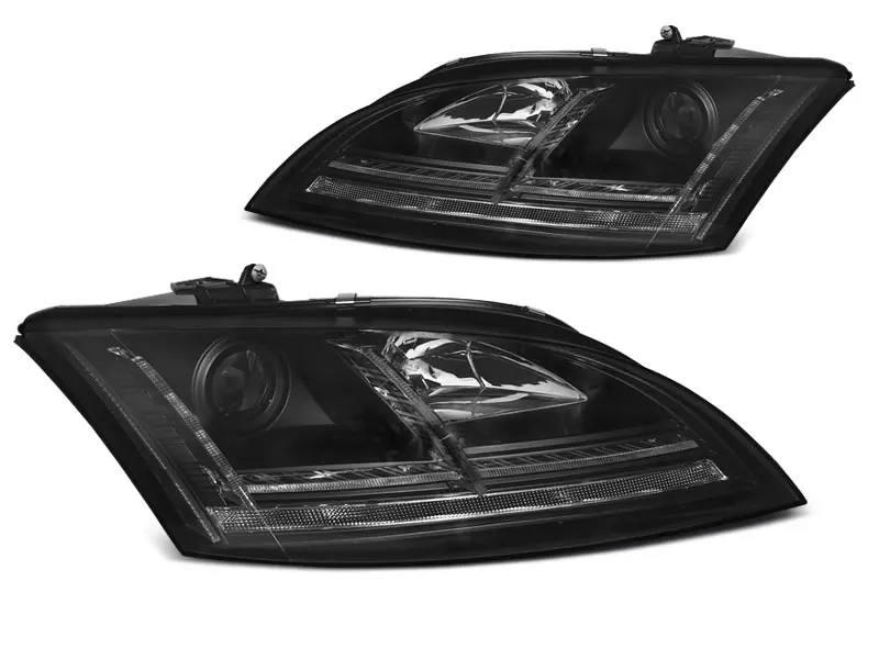 Frontlykter AUDI TT (8J) 2006-2010 XENON LED DRL BLACK SEQ  – bilde 4