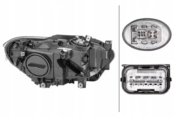 Frontlykter BMW 1 (F20 / F21) 2011 - 2015  │ Bi-Xenon LED - Hella Headlight - sett 2 stk. – bilde 4