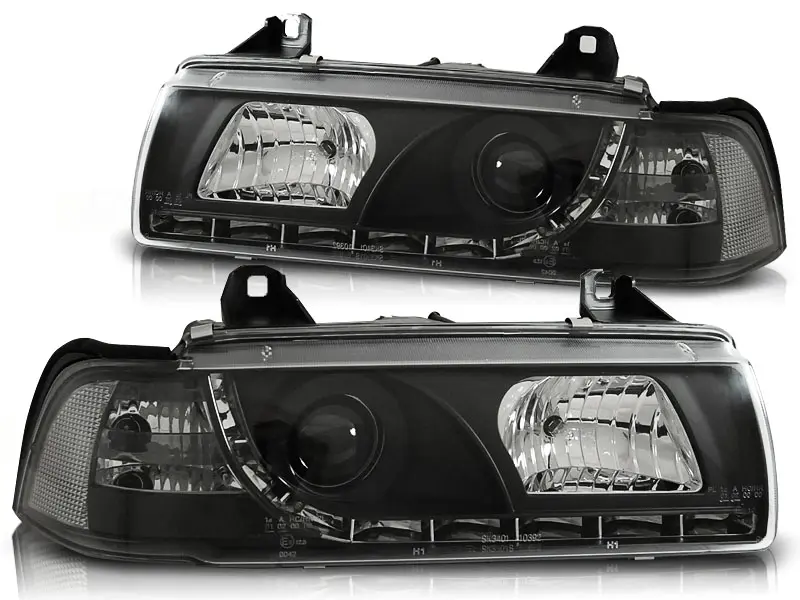 Frontlykter BMW 3 (E36) 1990-1999 DAYLIGHT BLACK – bilde 2