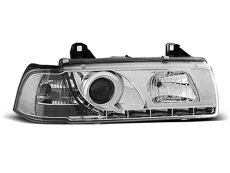 Frontlykter BMW 3 (E36) 1990-1999 DAYLIGHT CHROME – bilde 3