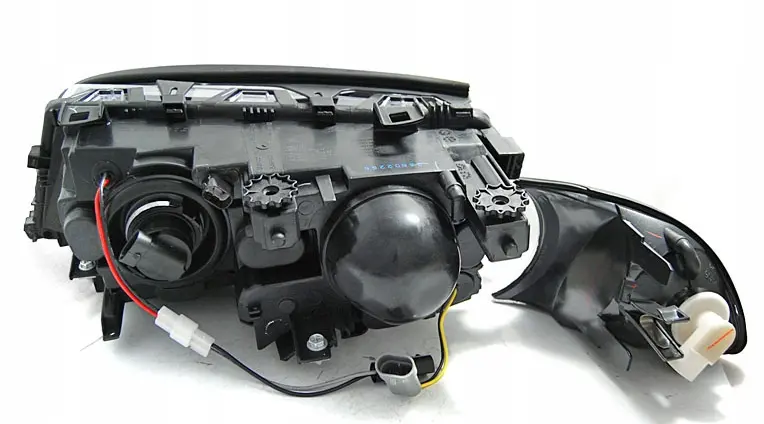 Frontlykter BMW 3 (E46) Coupe 1999-2001 ANGEL EYES BLACK – bilde 4