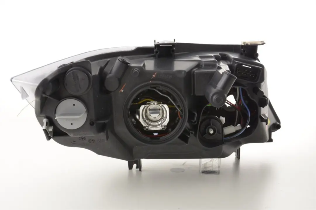 Frontlykter BMW 3 (E90/E91) 2005-2008 ANGEL EYES BLACK – bilde 4