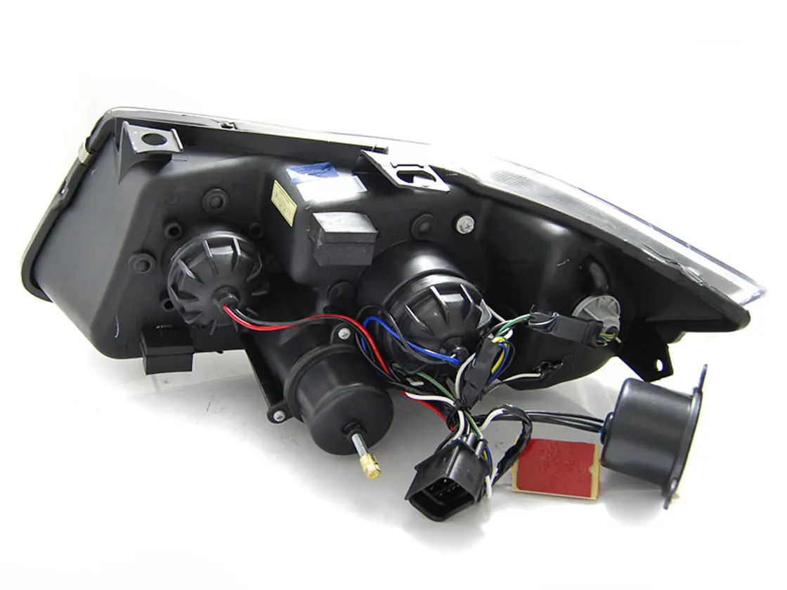 Frontlykter BMW 3 (E90/E91) 2005 - 2008 | ANGEL EYES LED 3D CHROME – bilde 5