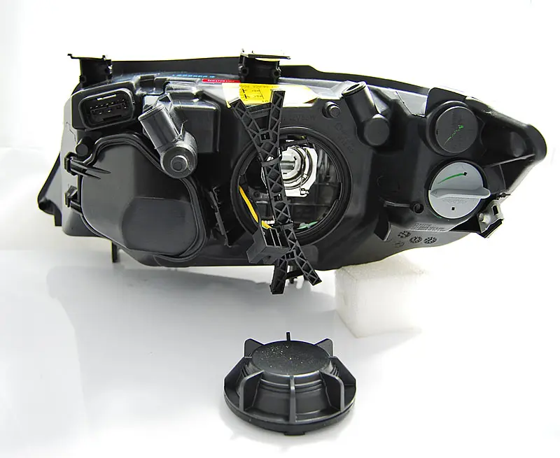 Frontlykter BMW 3 (E90/E91) 2005-2011 ANGEL EYES LED BLACK – bilde 4