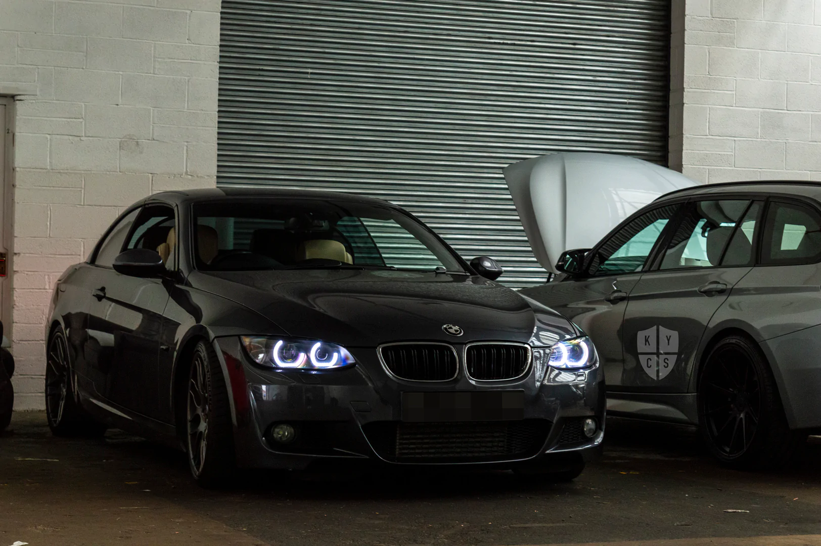 Frontlykter BMW 3 (E92) 2006 - 2010 │ XENON ANGEL EYES LED BLACK – bilde 10