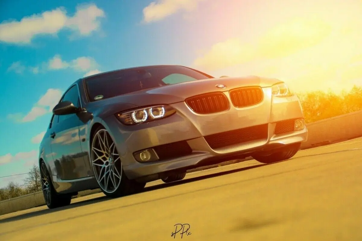 Frontlykter BMW 3 (E92/E93) 2006 - 2010 | XENON ANGEL EYES LED BLACK AFS – bilde 10