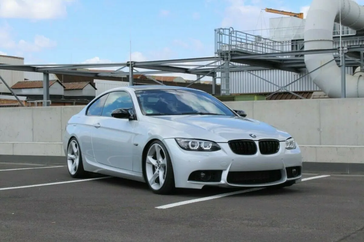 Frontlykter BMW 3 (E92/E93) 2006 - 2010 | XENON ANGEL EYES LED BLACK AFS – bilde 11