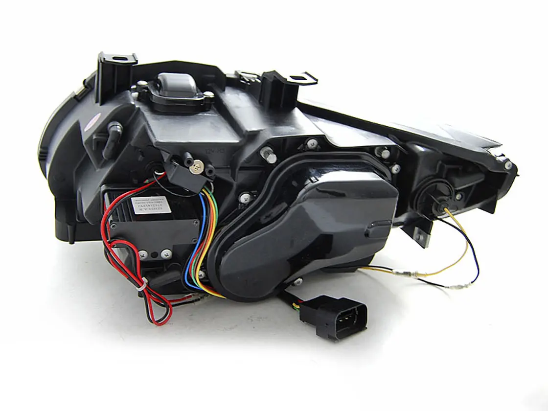 Frontlykter BMW 3 (E92/E93) 2006-2010 XENON ANGEL EYES LED CHROME AFS – bilde 4