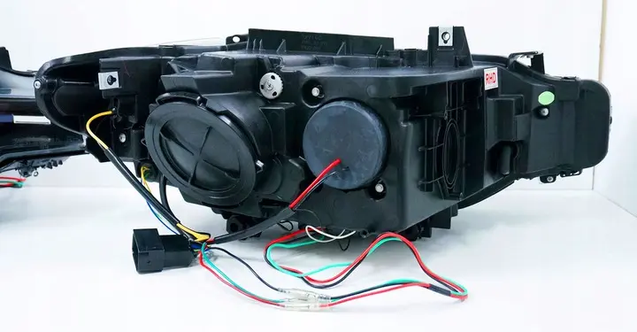 Frontlykter BMW 3 (F30/F31) 2011 - 2015  | Angel Eyes LED DRL Black – bilde 10