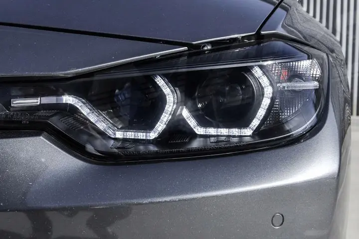 Frontlykter BMW 3 (F30/F31) 2011 - 2015  | Angel Eyes LED DRL Black – bilde 14