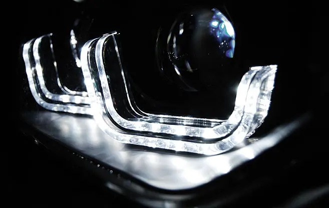 Frontlykter BMW 3 (F30/F31) 2011 - 2015 | XENON U-LED LIGHT BLACK – bilde 3