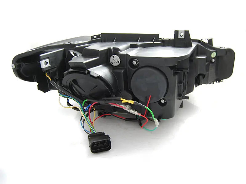 Frontlykter BMW 3 (F30/F31) Facelift 2015 - 2018 | ANGEL EYES LED DRL BLACK – bilde 4