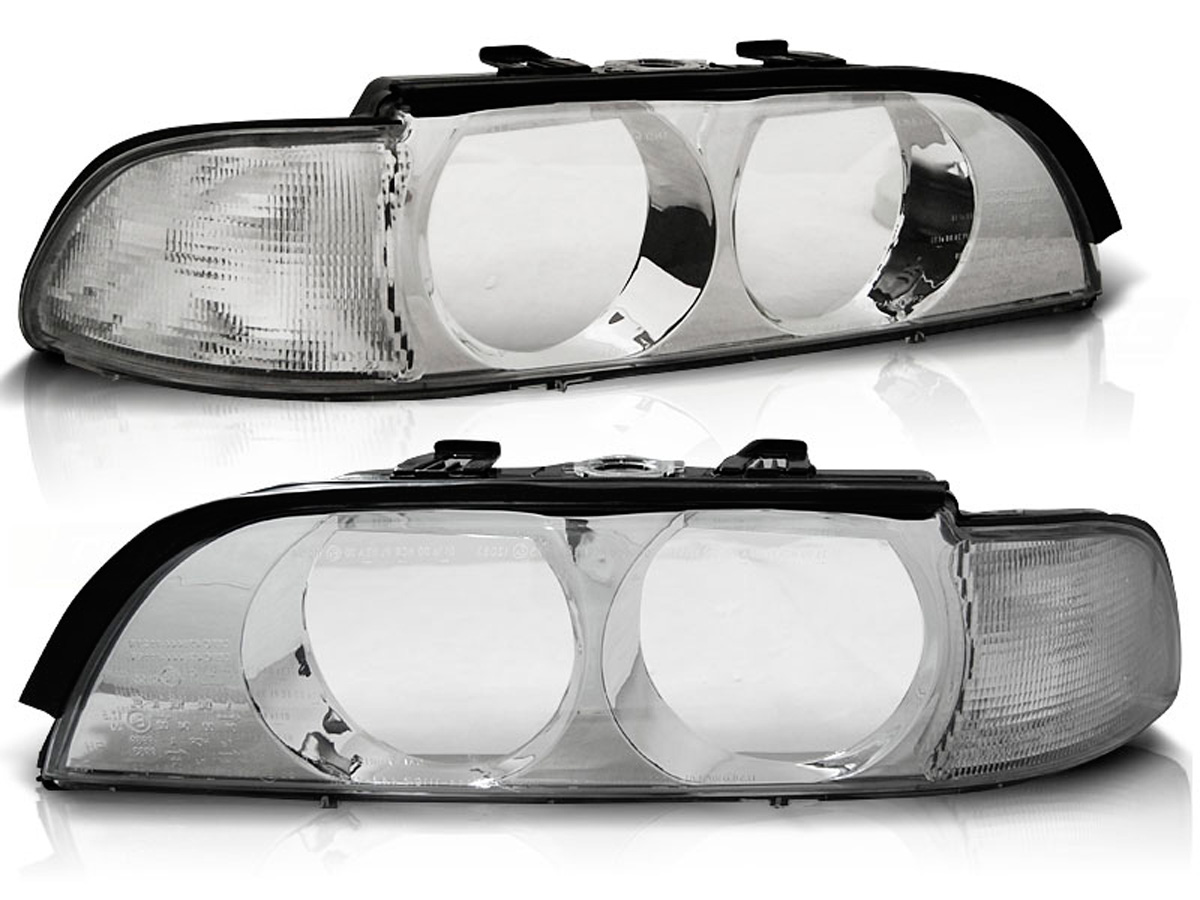 Frontlykter BMW 5 (E39) 1995-2000 CHROME