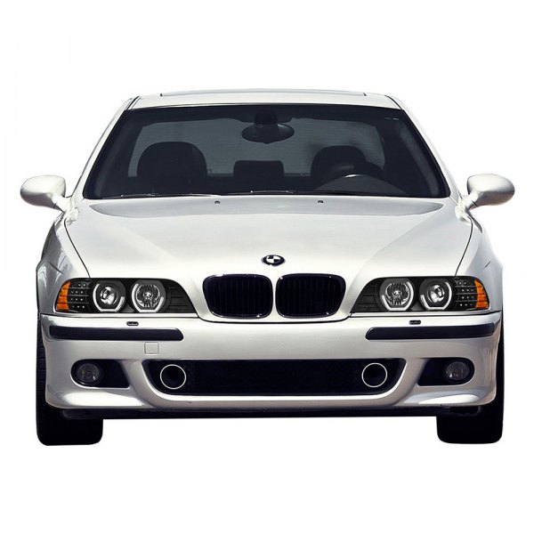 Frontlykter BMW 5 (E39) 1995-2003 ANGEL EYES 3D BLACK – bilde 10