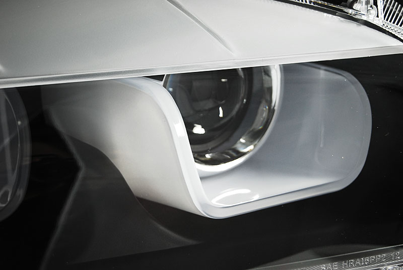 Frontlykter BMW X1 (E84) 2012-2014  XENON U-LED LIGHT BLACK – bilde 3