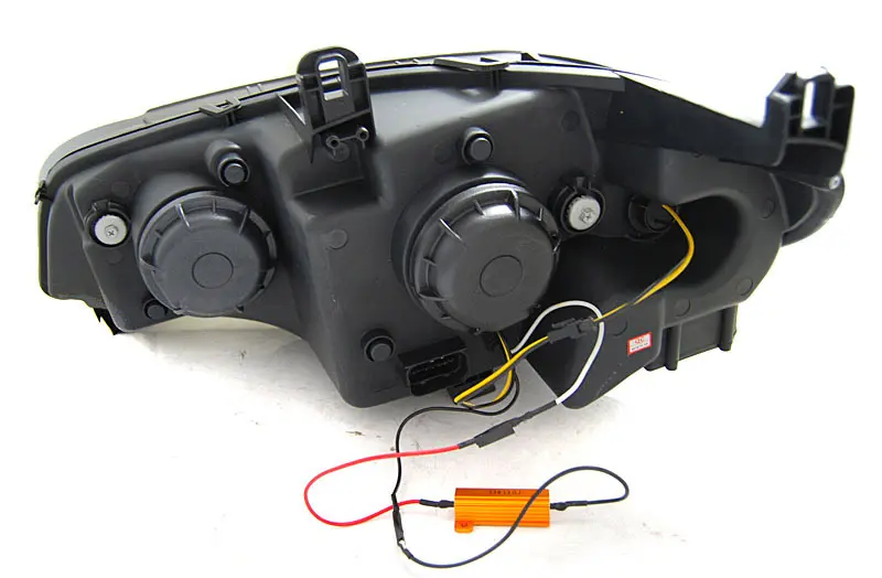 Frontlykter BMW X5 (E70) 2006 - 2013 | TUBE LIGHT DRL CHROME – bilde 8
