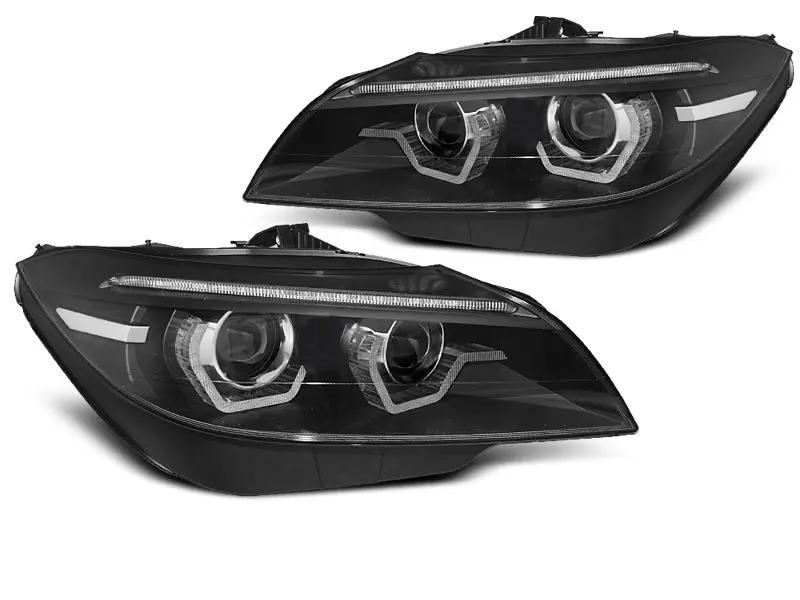 Frontlykter BMW Z4 (E89) 2009-2013 XENON LED DRL BLACK SEQ – bilde 5
