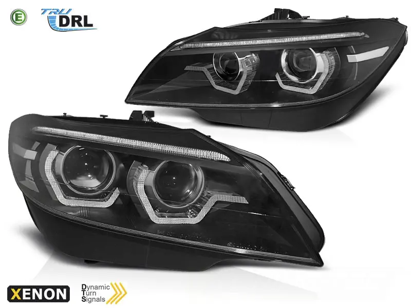 Frontlykter BMW Z4 (E89) 2009-2013 XENON LED DRL CHROME AFS SEQ – bilde 2