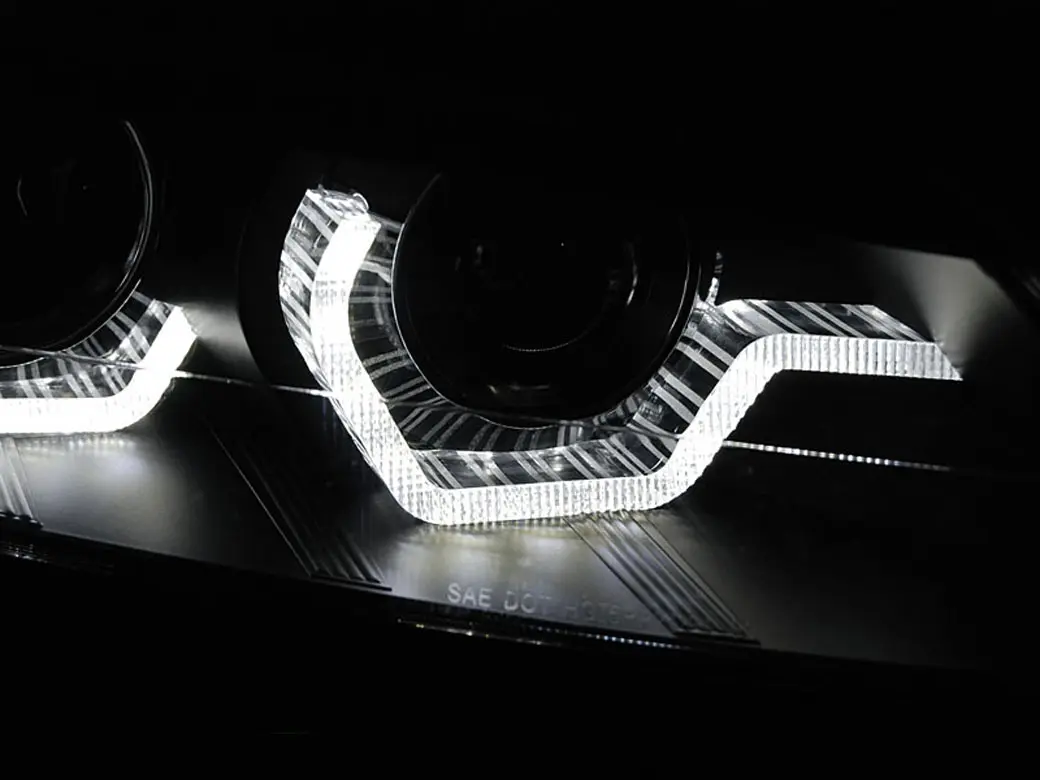 Frontlykter BMW Z4 (E89) 2009-2013 XENON LED DRL CHROME SEQ – bilde 2