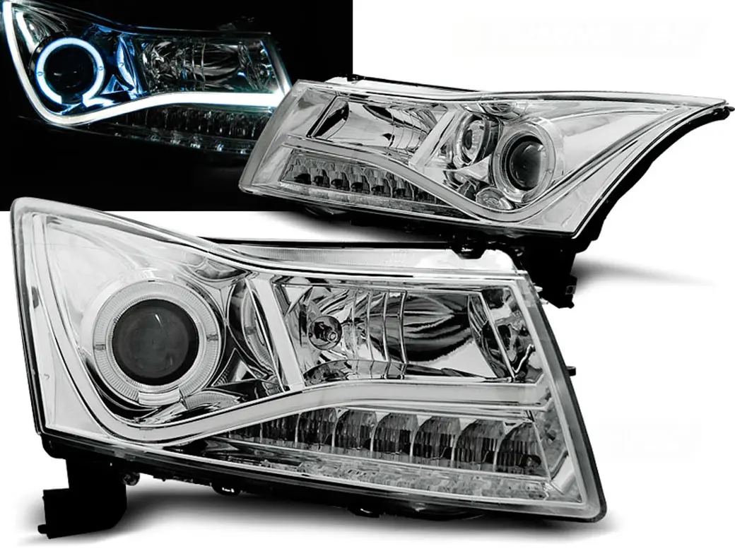 Frontlykter CHEVROLET CRUZE 2009-2012 DAYLIGHT CHROME