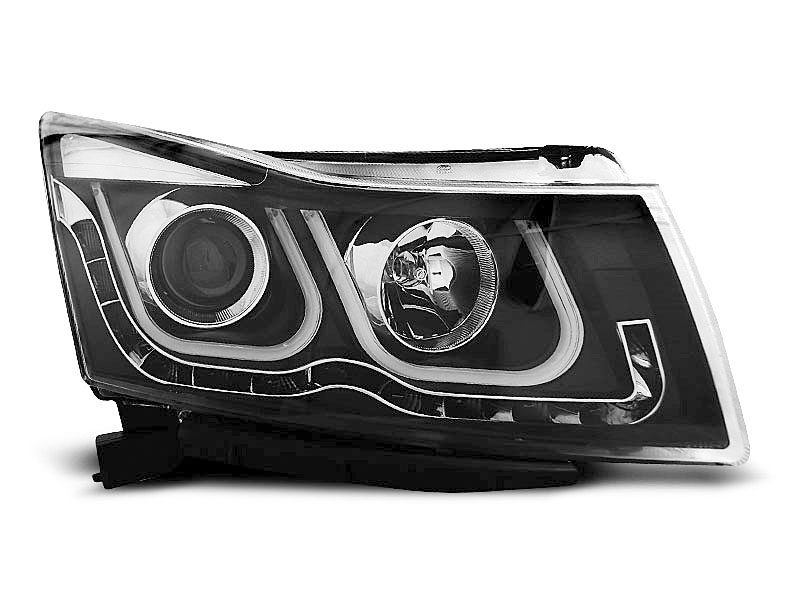 Frontlykter CHEVROLET CRUZE 2009-2012 TUBE LIGHT BLACK – bilde 3
