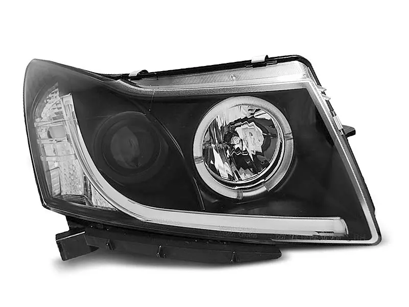 Frontlykter CHEVROLET CRUZE 2009-2012 TUBE LIGHT BLACK – bilde 2