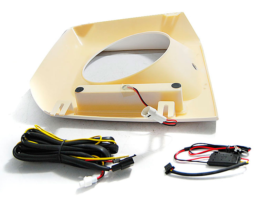 Frontlykter deksel Mercede-Benz G-Klasse (W461/W463) 2001-2012 LED DRL UNPAINTED – bilde 3