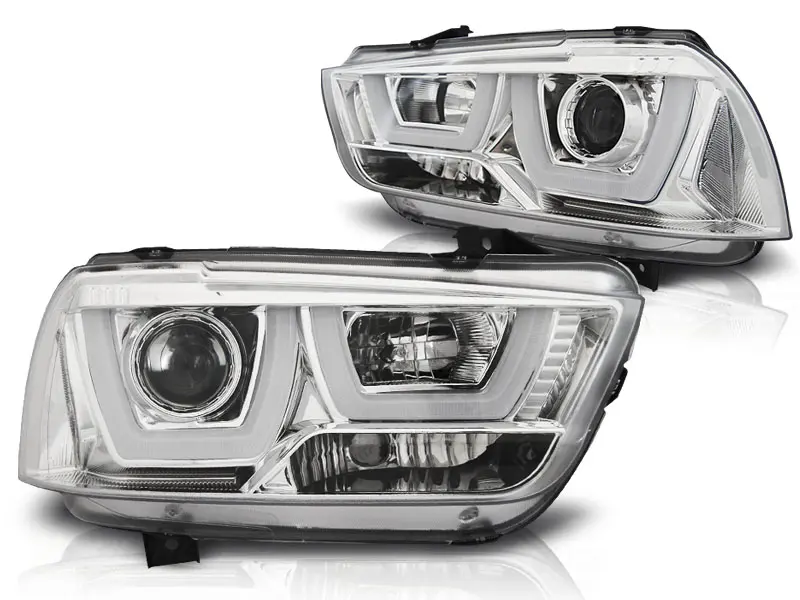 Frontlykter DODGE CHARGER (LX) II 2011-2015 TUBE LIGHT CHROME – bilde 3