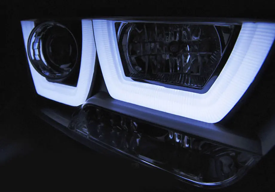 Frontlykter DODGE CHARGER (LX) II 2011-2015 TUBE LIGHT CHROME – bilde 4