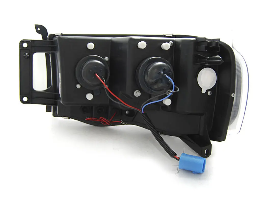 Frontlykter DODGE RAM 2006-2008 TUBE LIGHT BLACK – bilde 3