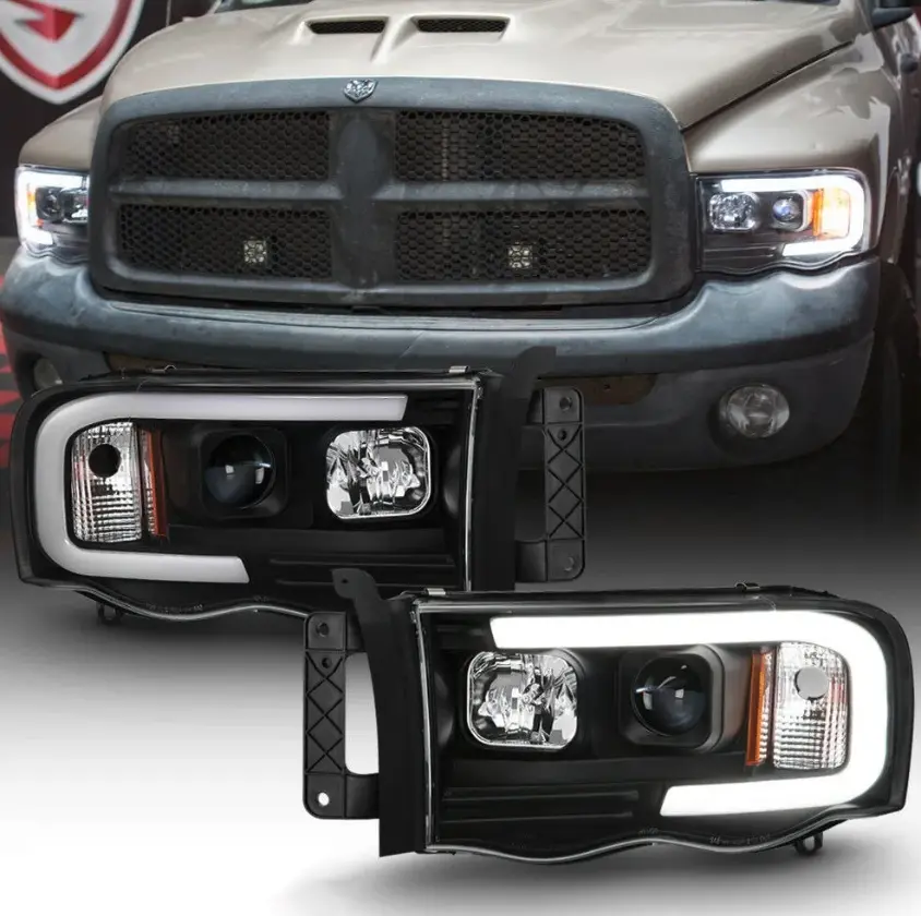 Frontlykter Dodge Ram III 2001-2006 – bilde 6